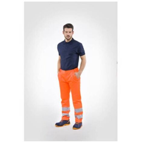 PANTALONE ALTA VISIBILIT ARANCIO TG.XXL