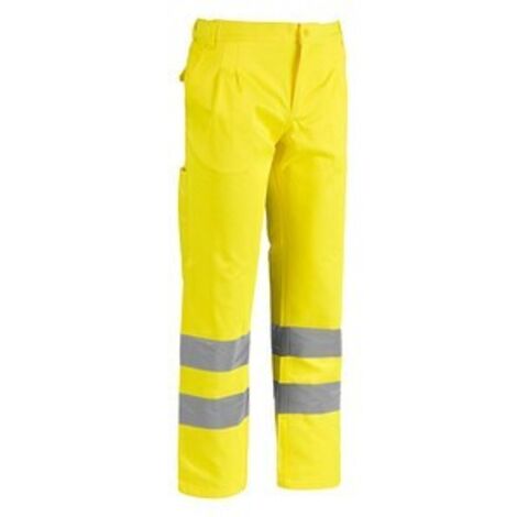 PANTALONE ALTA VISIBILIT GIALLO TG. L