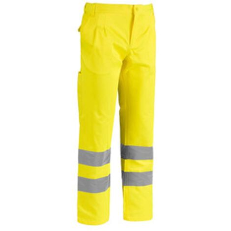 PANTALONE ALTA VISIBILIT GIALLO TG. XL