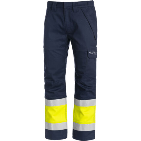PANTALONE BLU/GIALLO MULTINORMA