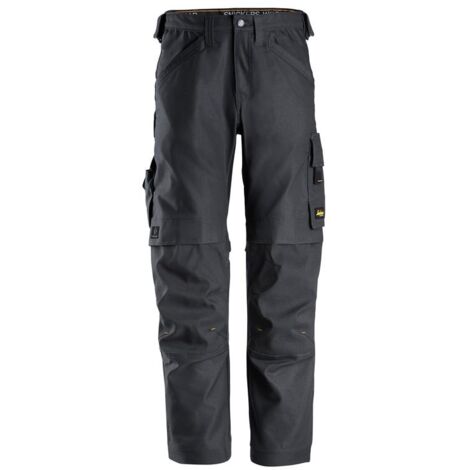 PANTALONE CANVAS STRETCH ALLROUNDWORK TG. 50 ACCIAIO