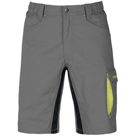 PANTALONE CORTO LAVORO KAVIR GRIGIO/NERO TG.M-XXL TASCHE PORTAUTENSILI KAPRIOL, " XXL "