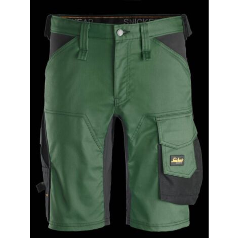 PANTALONE CORTO STRETCH ALLROUNDWORK TG. 56 VERDE
