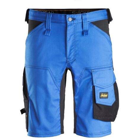 PANTALONE CORTO STRETCH ALLROUNDWORK TG. 58 CELESTE
