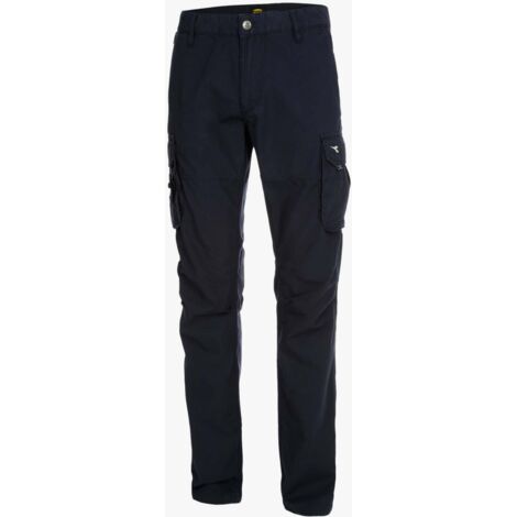 Pantalone Cotone Blu Tuareg M Win Ii Diadora