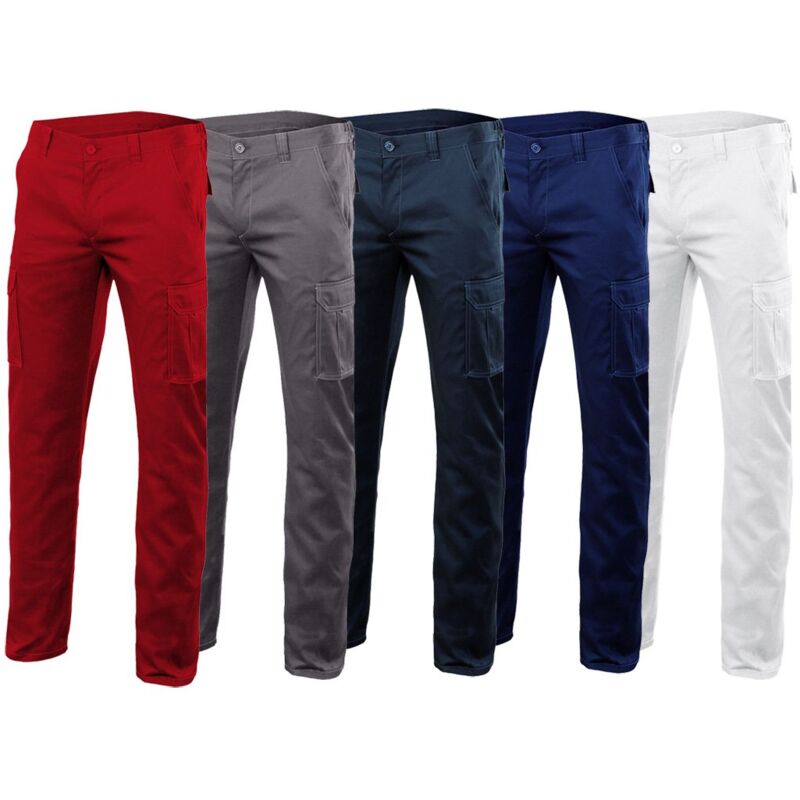 Velilla - Pantaloni da lavoro 103002S - 52 (eu) - Rosso