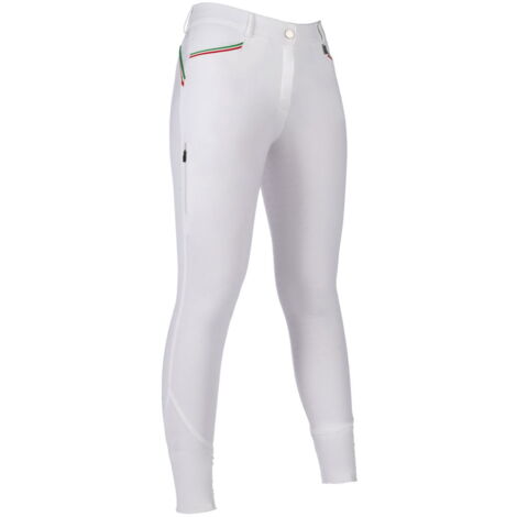 Pantalone da equitazione donna modello Livigno Sportive full grip: 46 IT, grigio talpa