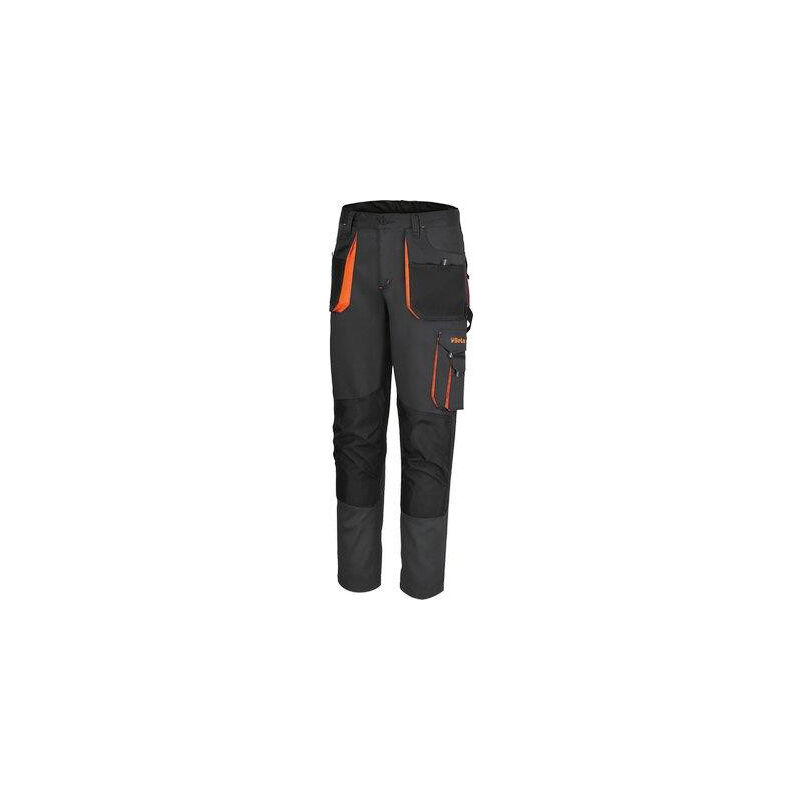 Pantalone light 7860G Beta grigio arancio xl