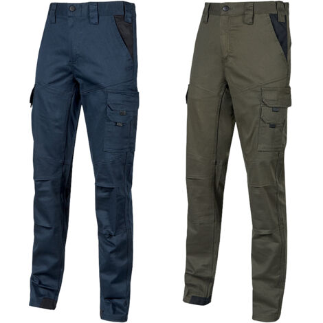 PANTALONE DA LAVORO 'GUAPO' taglia  L - colore blue westlake  - UPOWER