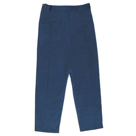 Pantalone da Lavoro in Cotone Tg. M colore Blu Maurer