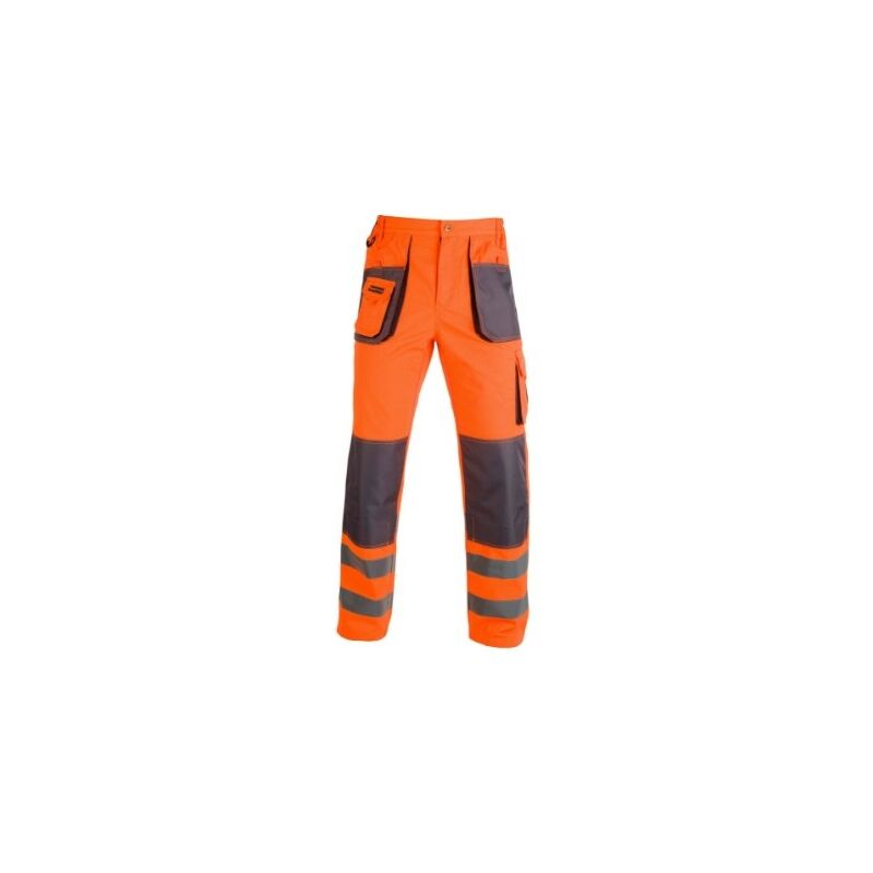Image of Kapriol - Pantalone da lavoro smart hv taglia xxl alta visibilita arancio