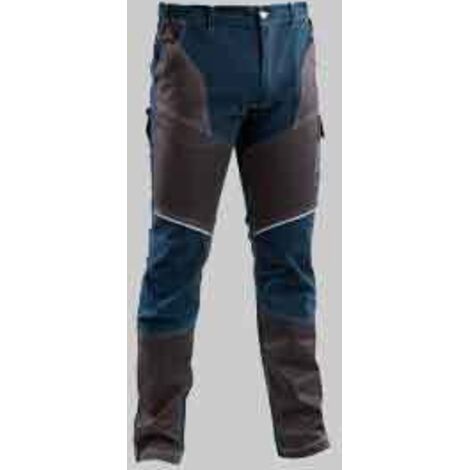 Pantalone da lavoro stretch blu tg. m