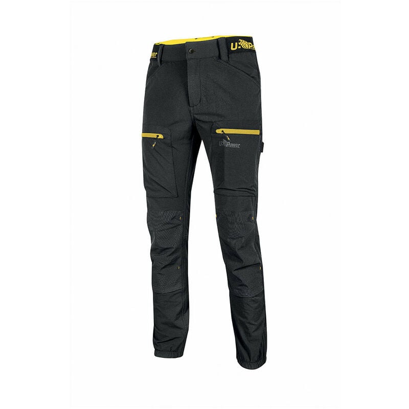 Pantalone da lavoro traspirante in nylon funzionale multitasche horizon bc U-power l