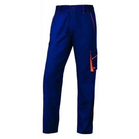 Pantalone Deltaplus Panostyle M6Pan Blu/Orange Tg. L
