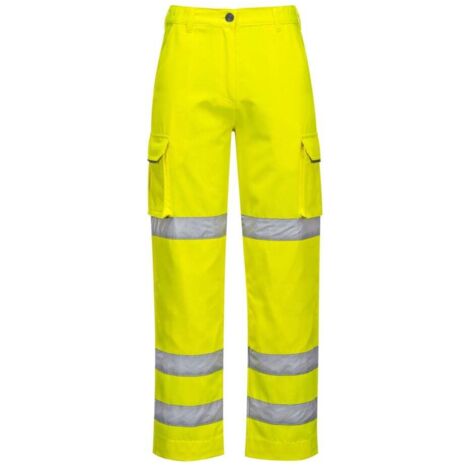 Pantalone donna alta visibilità | Medium - Yellow - NEUTRO (SENZA PERSONALIZZAZIONE)