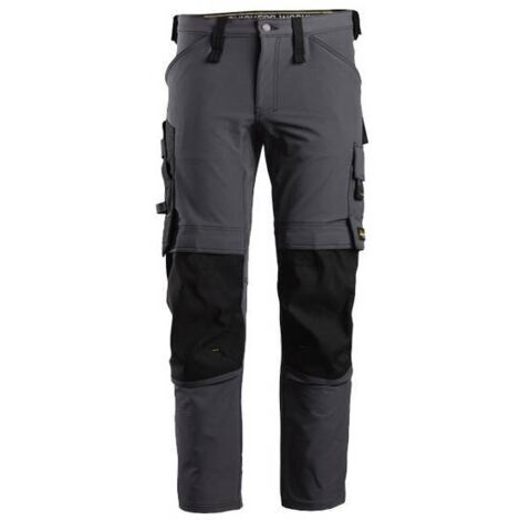 PANTALONE FULL STRETCH  TG. 52 ACCIAIO