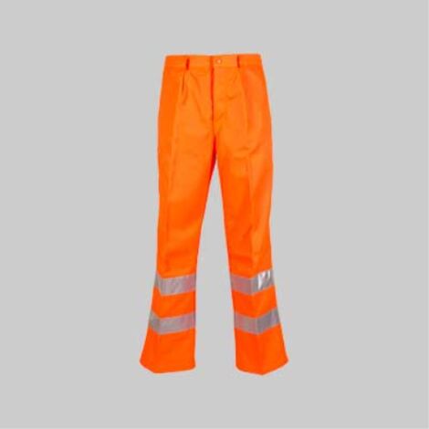 Pantalone fustagno alta visibilita' tg. l