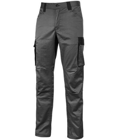 PANTALONE GRIGIO CRAZY IRON TG. XL  U-POWER