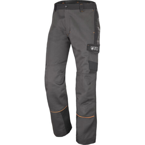 PANTALONE KONEKT 2 GRIGIO CHIARO/NERO L - FR(48-50)