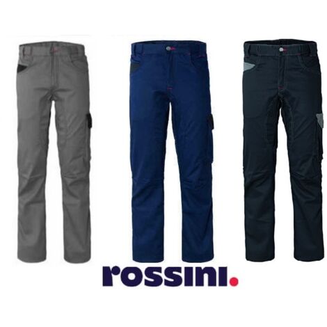 PANTALONE MULTITASCA STIFFER BLU TG.L