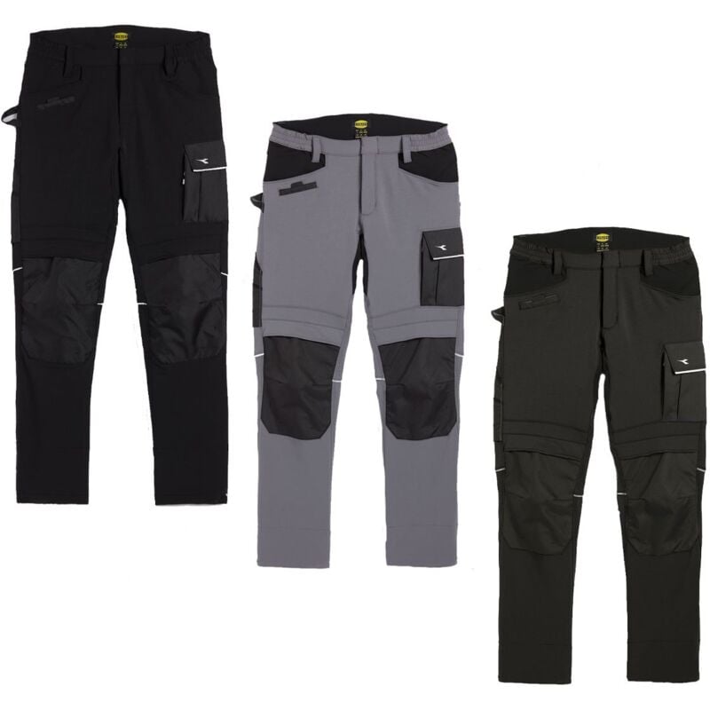 Pantaloni antinfortunistici Diadora Utility Pant Carbon - L - Antracite