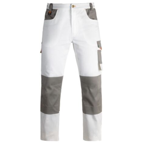 Pantalone paint industry bianco s elasticizzati imbianchino - kapriol