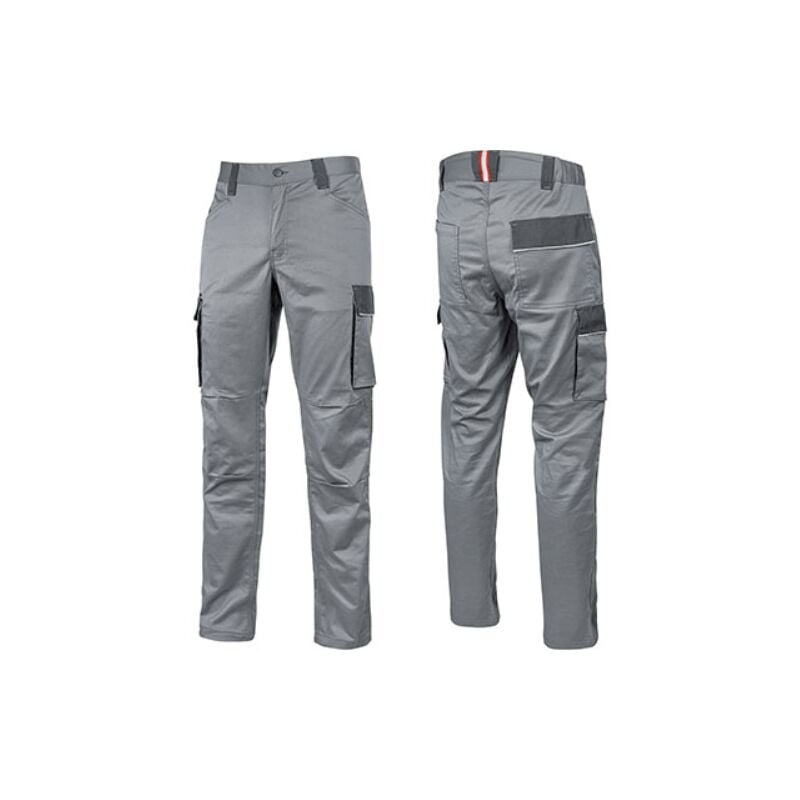 Pantalone slim fit crazy U-power grey m U-power