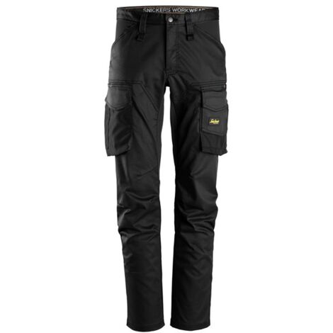 PANTALONE STRETCH SENZA GINOCCHIERA TG. 100 NERO