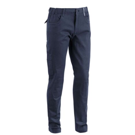 PANTALONE SUPER STRETCH BLU NAVY MIS. XL