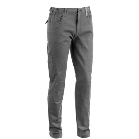 PANTALONE SUPER STRETCH GRIGIO