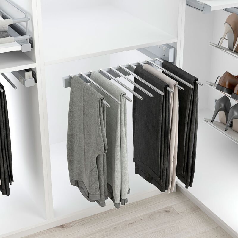 

Pantalonero Lateral Extraible E R/390100 - Cromo Mate