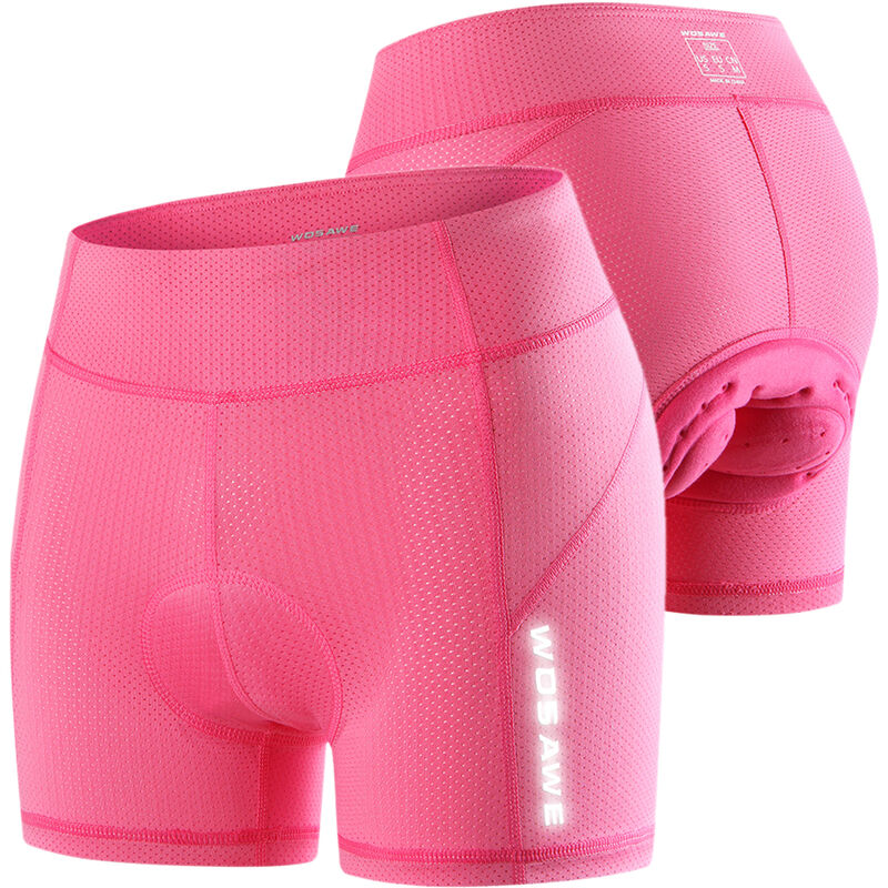 

Pantalones cortos de bicicleta para mujer, ropa interior de ciclismo acolchada, pantalones cortos de ciclismo de montana MTB, pantalones cortos para