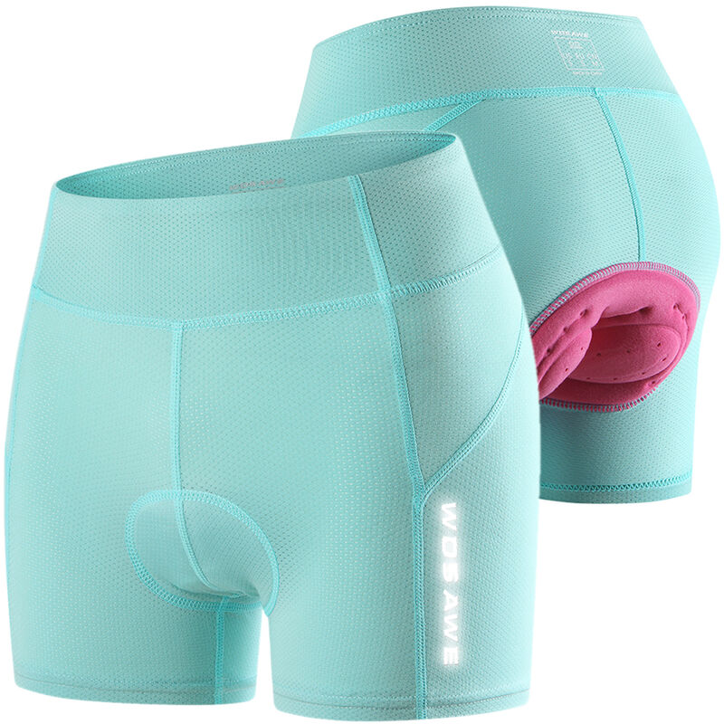 

Pantalones cortos de bicicleta para mujer, ropa interior de ciclismo acolchada, pantalones cortos de ciclismo de montana MTB, pantalones cortos para