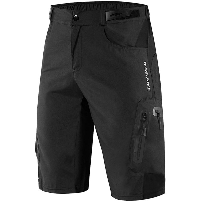 

Pantalones cortos de ciclismo de ajuste holgado para hombre Pantalones cortos de bicicleta MTB de secado rapido transpirables Deportes al aire libre