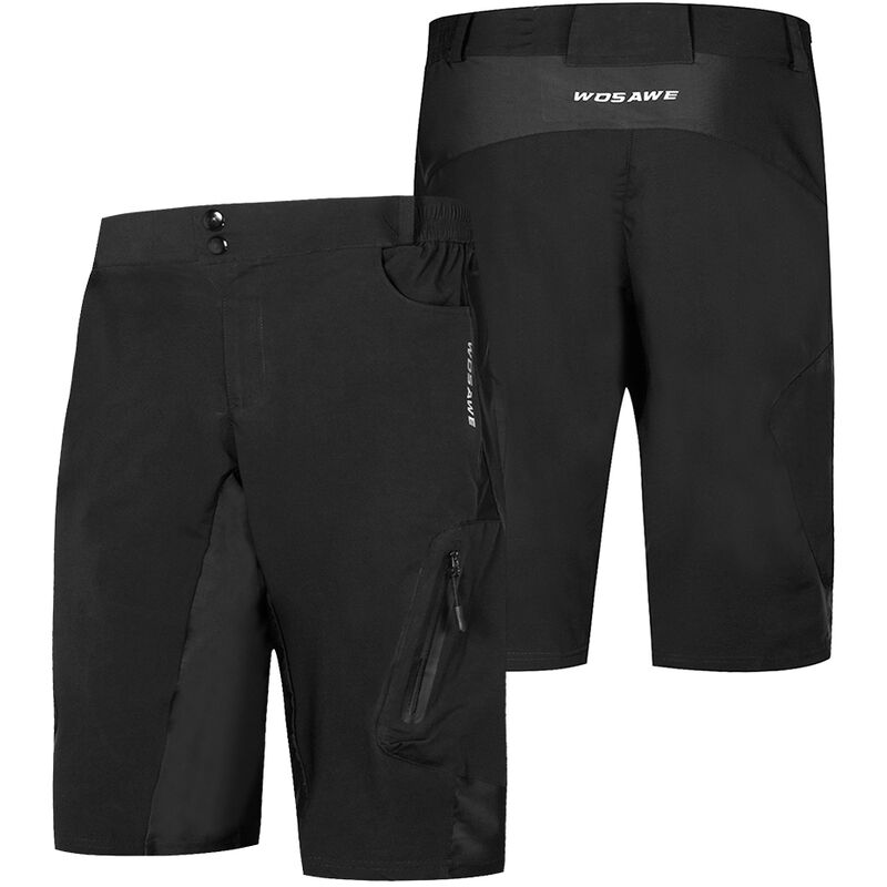 

Pantalones cortos de ciclismo de ajuste holgado para hombres Pantalones cortos de bicicleta MTB Deportes al aire libre Pantalones cortos de verano