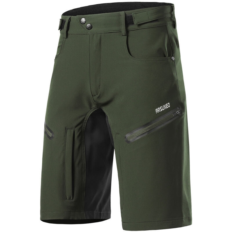 

Pantalones cortos de ciclismo holgados para hombre, transpirables, de secado rapido, deportes al aire libre, correr, andar en bicicleta, pantalones