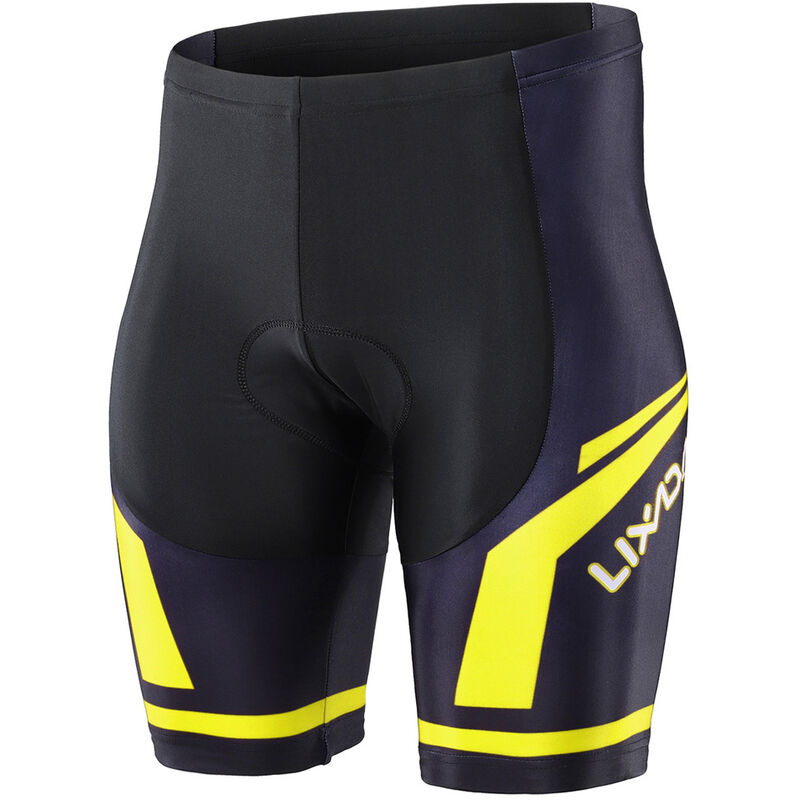 

Pantalones cortos de ciclismo para hombre Pantalones cortos de bicicleta con proteccion acolchada Pantalones cortos Medias,Amarillo, S