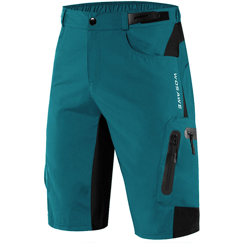 

Pantalones cortos de ciclismo de ajuste holgado para hombre Pantalones cortos de bicicleta MTB de secado rapido transpirables Deportes al aire libre