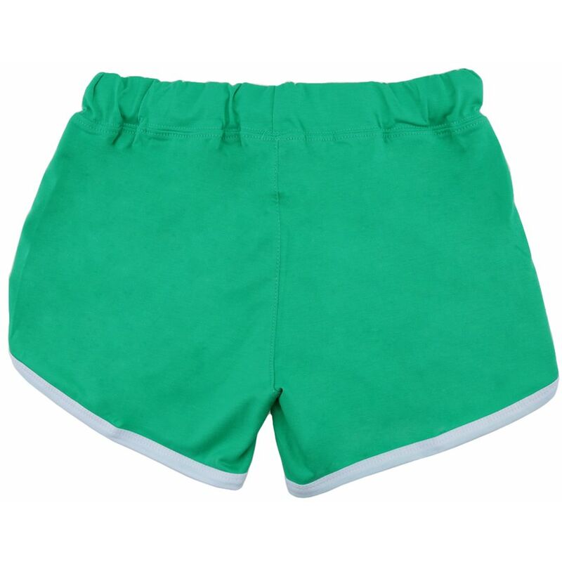 

Pantalones cortos deportivos de moda para mujer, pantalones cortos de yoga con cintura elastica dividida en contraste, verde, XXL