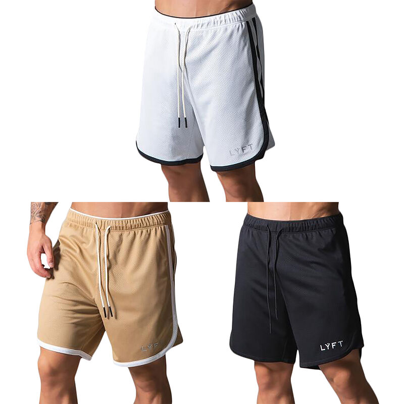 

Pantalones cortos deportivos para hombre, bolsillos de secado rapido, pantalones cortos elasticos sueltos para correr de baloncesto, pantalones de