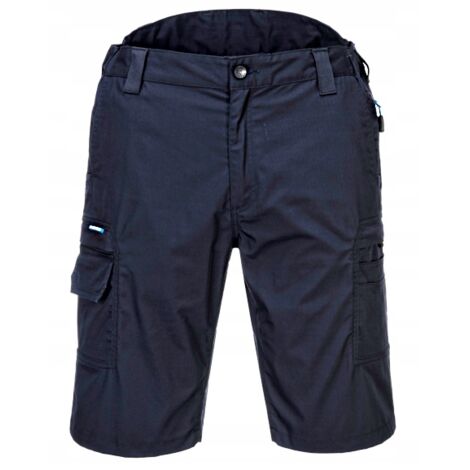 Pantalones cortos elásticos KX340 PORTWEST, azul marino, talla UK34, talla DE50