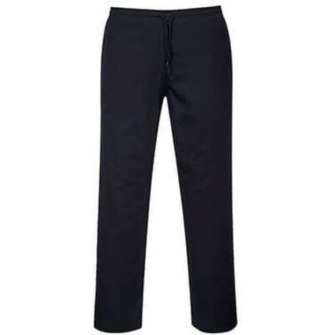 Pantalones de cocina con cordones - Bajos, color negro PORTWEST C070 XXL Negro