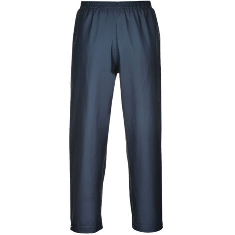 Pantalones de lluvia con cintura elástica completa PORTWEST Sealtex Classic S451 5XL Azul marino