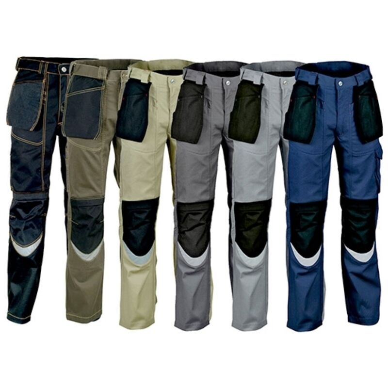 Pantalones de trabajo Cofra Bricklayer - 52 (eu) - Antracita