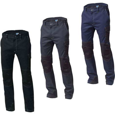 Pantalones de trabajo multibolsillos Siggi Sydney 20PA1165 multitasche - S - Blu