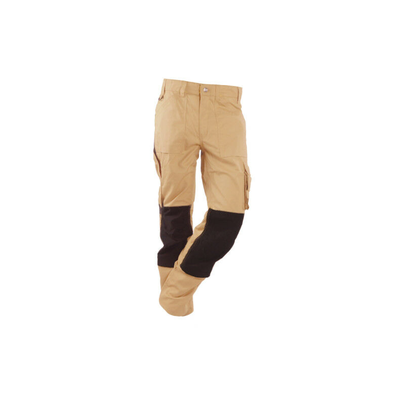 

Pantalones de trabajo Hombre - Talla 48 - Multibolsillos - Corte recto - Beige - MOBILON - Beige - Rica Lewis