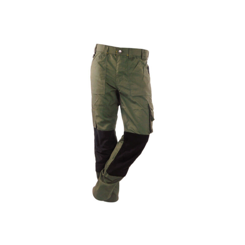 

Pantalones de trabajo Hombre - Talla 40 - Multibolsillos - Corte recto - Caqui - MOBILON - Kaki - Rica Lewis