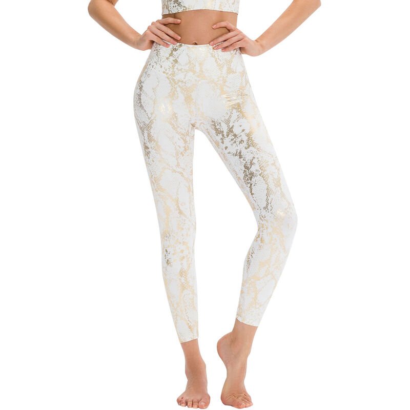 

Asupermall - Pantalones de yoga para mujer, estampado de piel de serpiente, Leggings de levantamiento de gluteos de cintura alta, mallas de