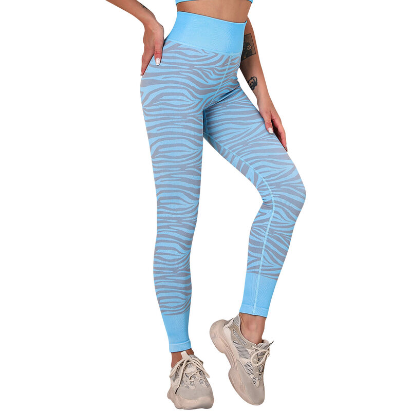 

Asupermall - Pantalones deportivos para mujer, mallas de yoga, pantalones ajustados de cintura alta a rayas, pantalones deportivos para correr,