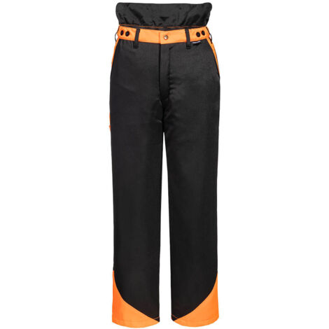 Pantalones Oak: Protección y Comodidad en Trabajos Forestales / Negro / S